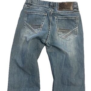 Rock & Roll Denim Men's Blue Jeans Size 28x32 Excellent Condition